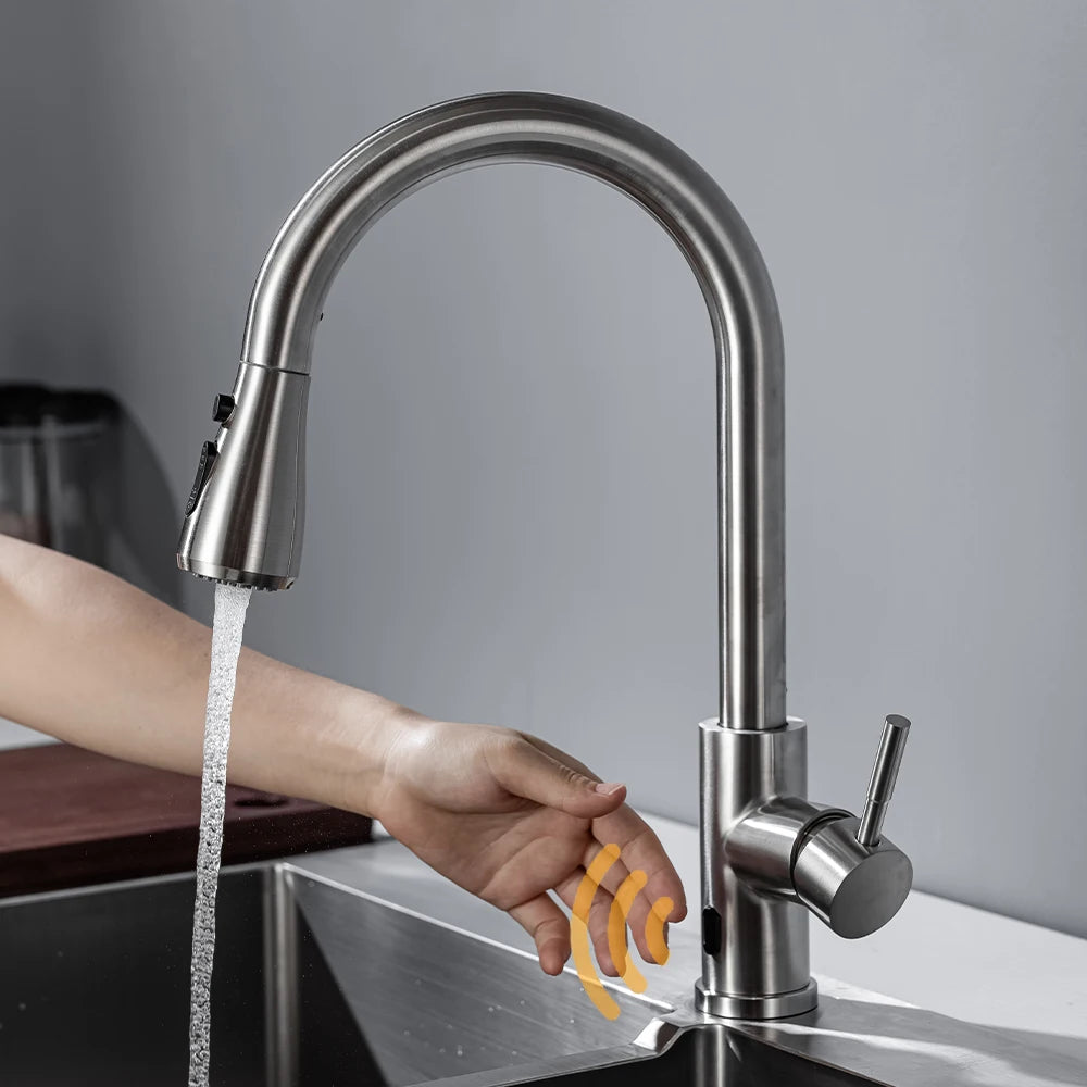 Smart Kitchen Sing whith touch sensor
