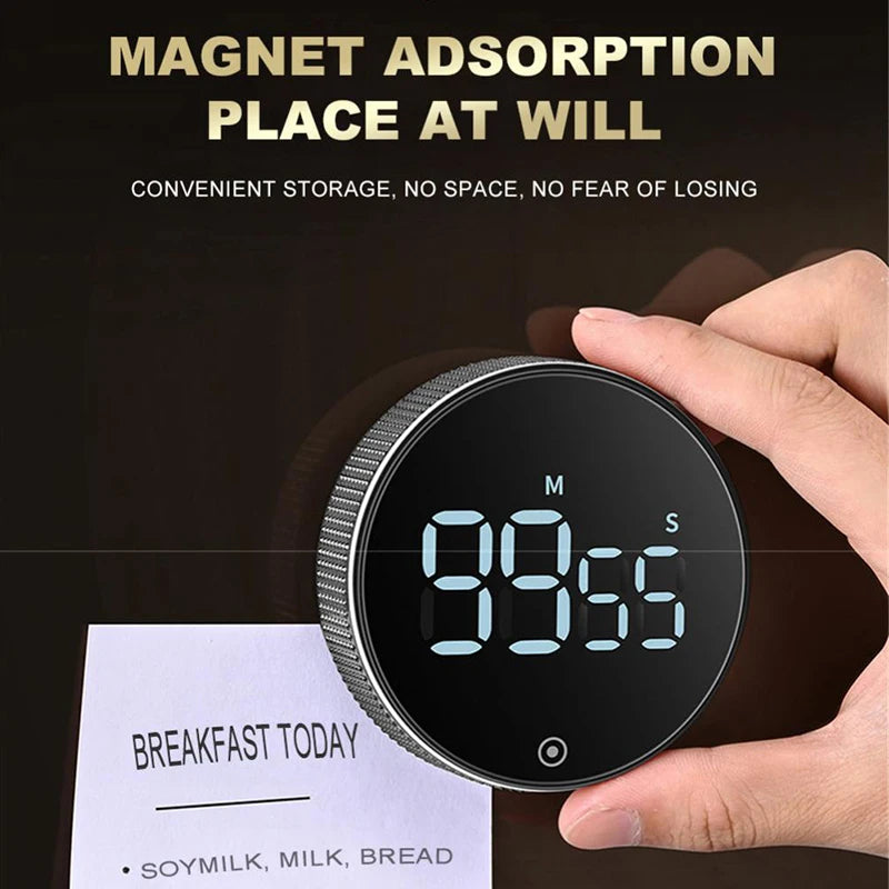 Smart Magnetic Kitchen Digital Timer Chronometer