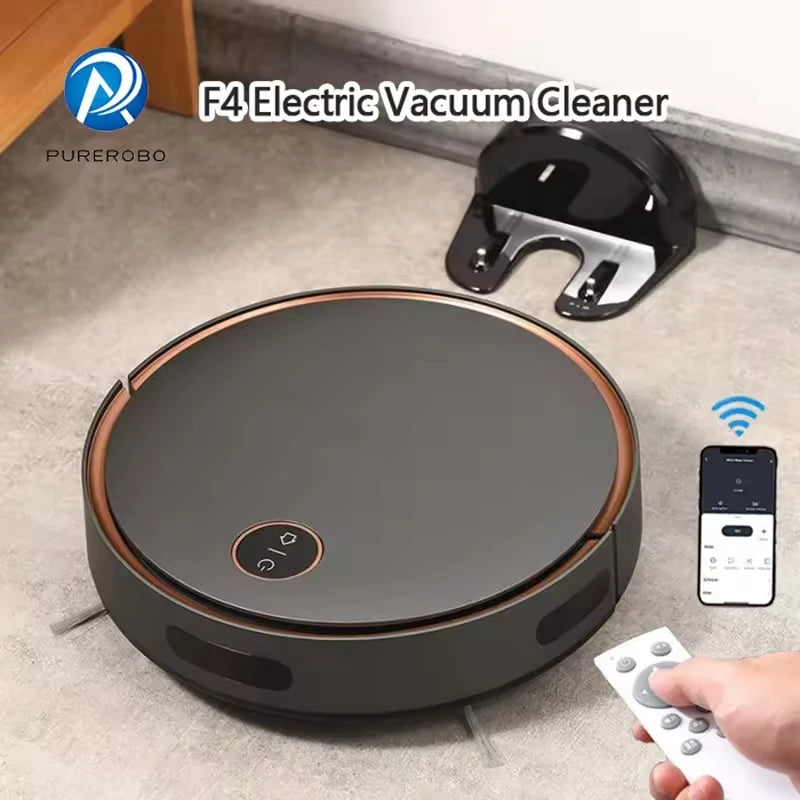 Robot Vacuum Cleaner PUREROBO F4 With APP & Voice